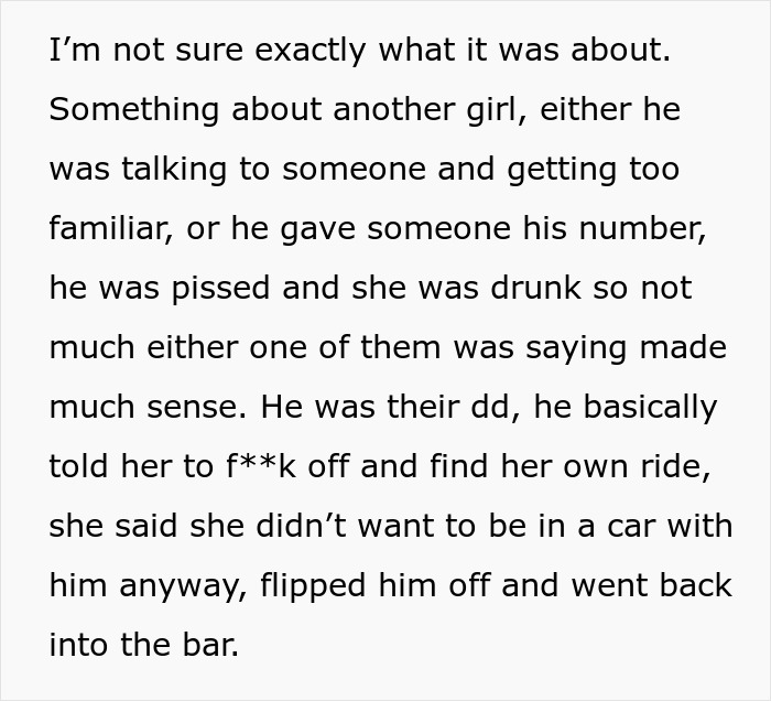 Guy Is Told Off By His Friend For Taking His Drunk Fiancée Home Instead Of Calling An Uber For Her Guy Is Told Off By His Friend For Taking His Drunk Fiancée Home Instead Of Calling An Uber For Her