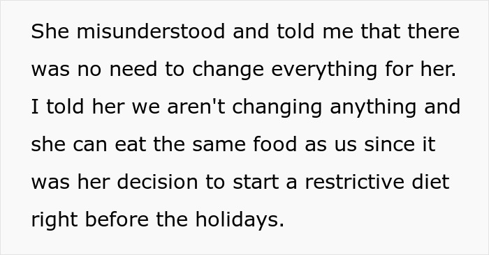 Man Refuses To Accommodate Niece's Gluten-Free Diet For Thanksgiving Dinner, As "It Was Her Decision To Start A Restrictive Diet Right Before The Holidays"