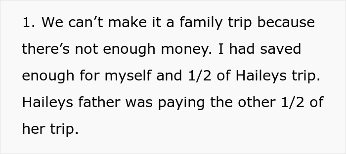Woman Wants To Know If She’s Wrong For Not Agreeing To Pay For Her Stepdaughter’s Competition Trip