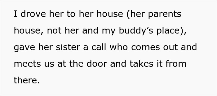 Guy Is Told Off By His Friend For Taking His Drunk Fiancée Home Instead Of Calling An Uber For Her Guy Is Told Off By His Friend For Taking His Drunk Fiancée Home Instead Of Calling An Uber For Her