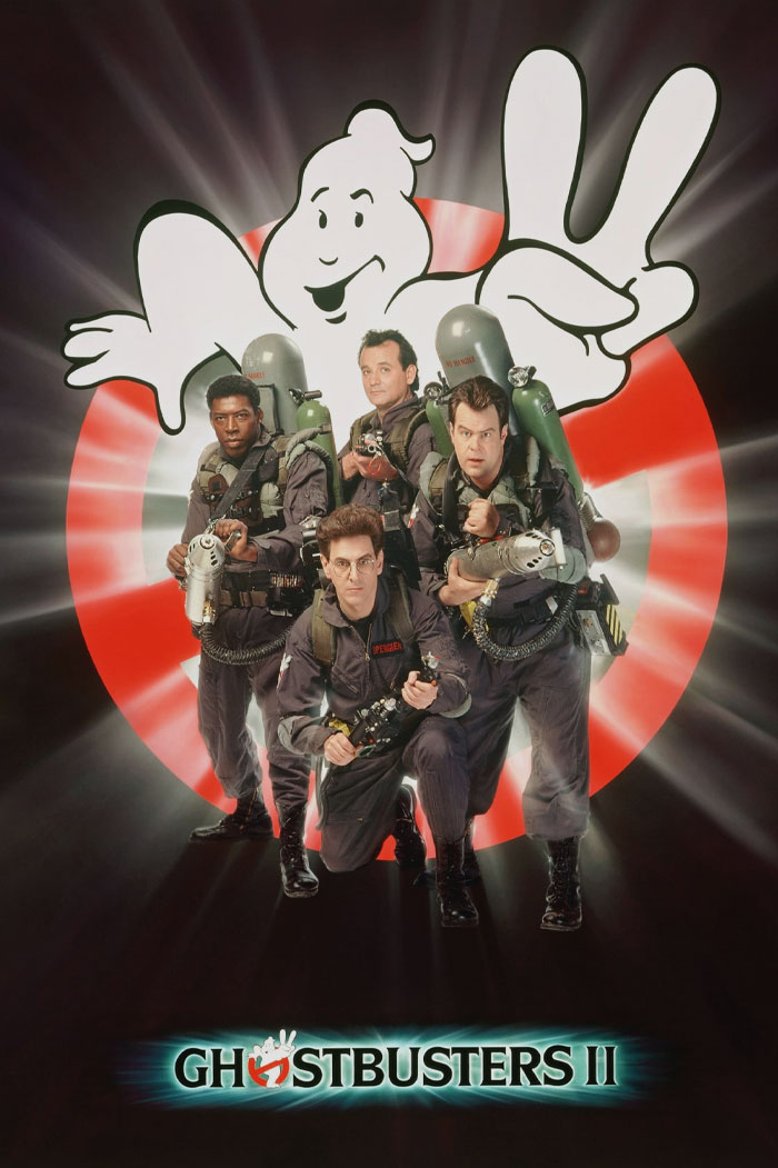 Ghostbusters II movie poster 
