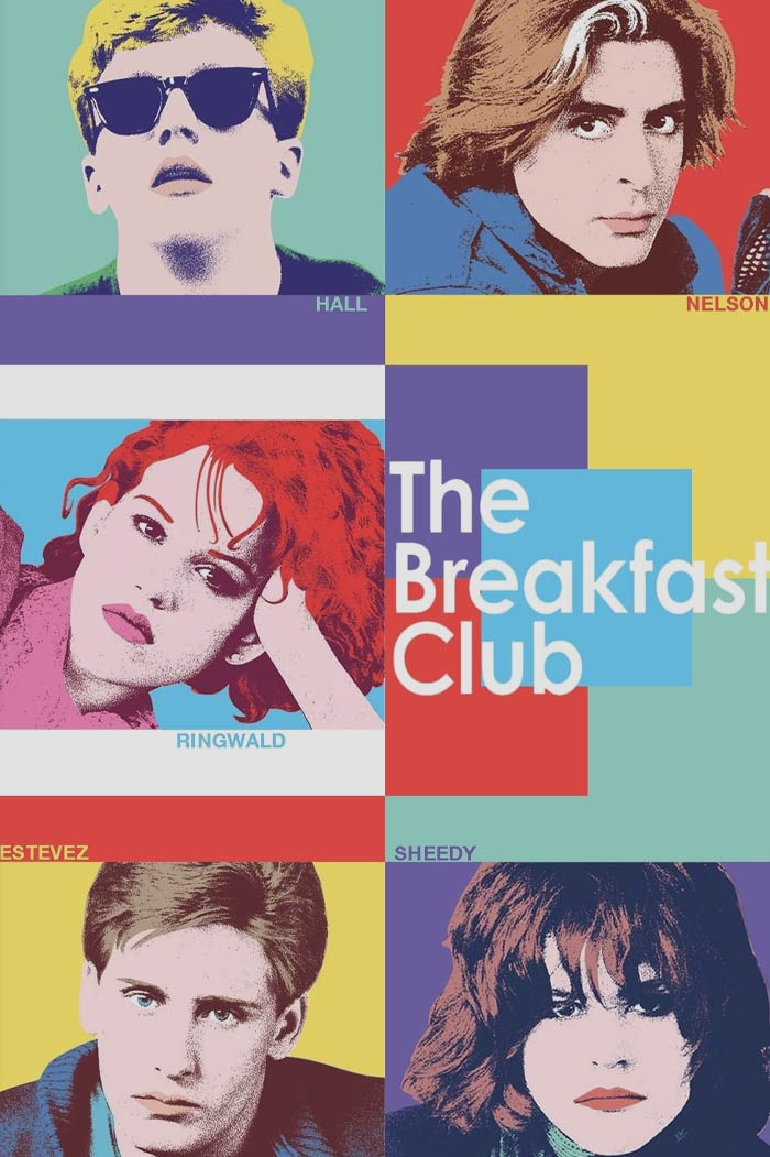 The Breakfast Club movie poster 