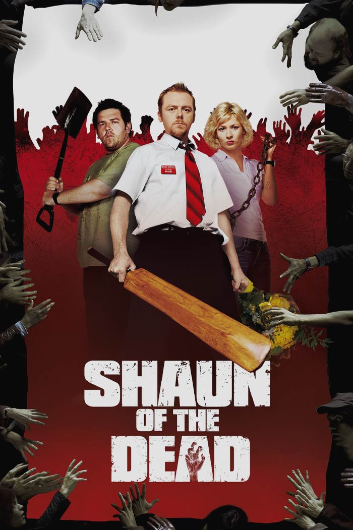 Shaun Of The Dead movie poster 