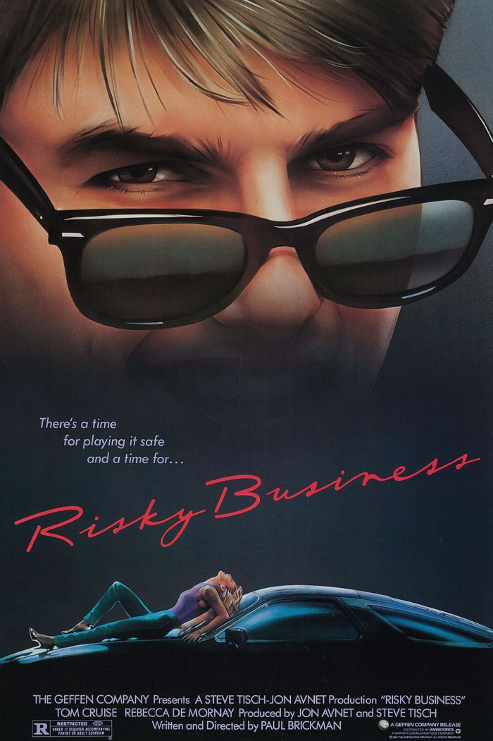 Risky Business movie poster 