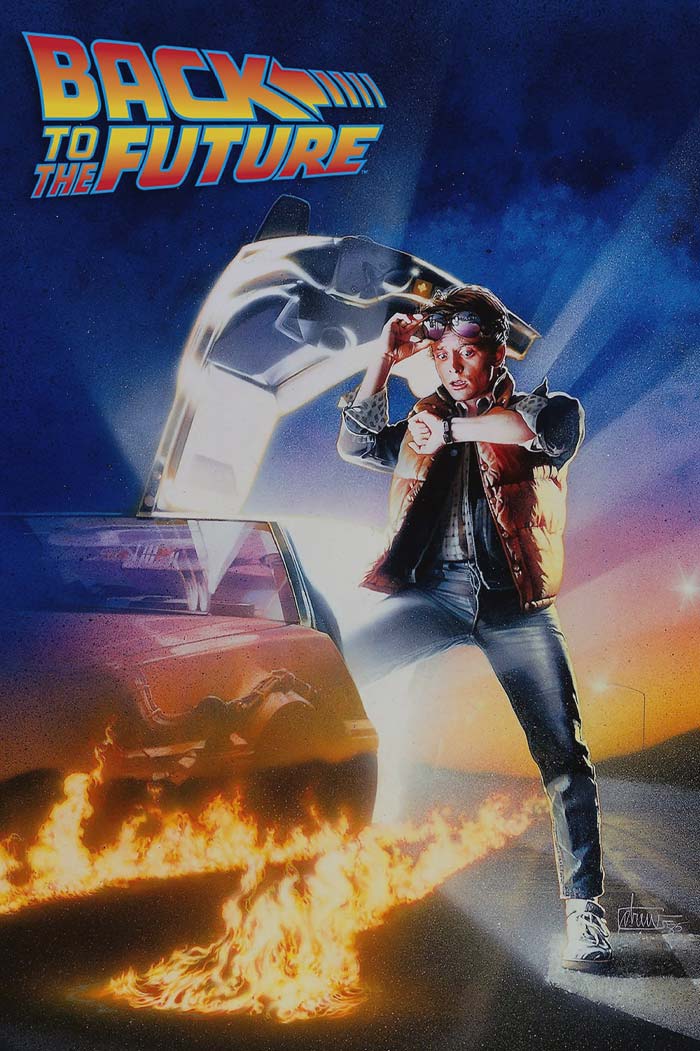 Back To The Future movie poster 