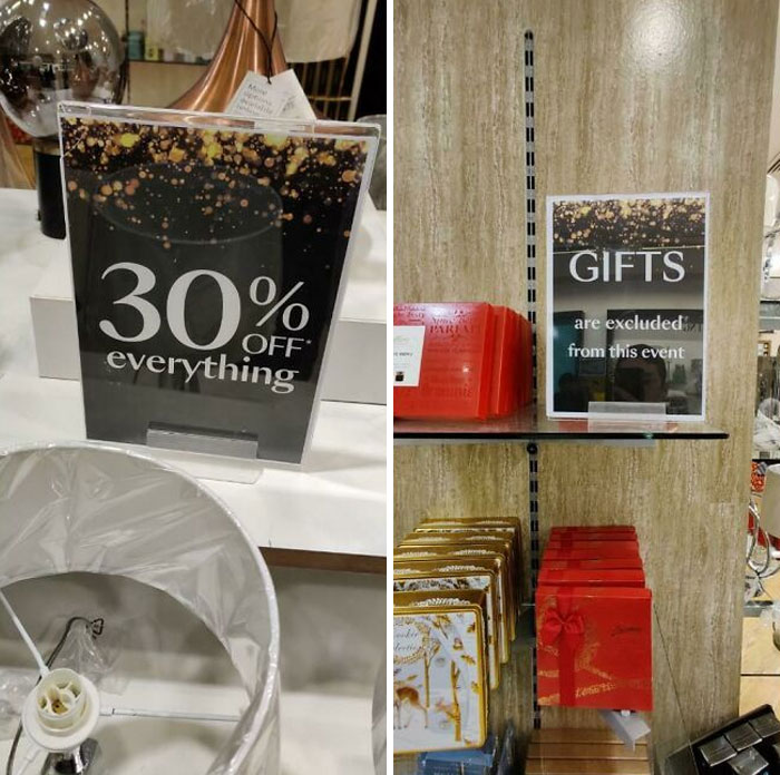 Everything Is 30% Off For Black Friday! Except What Isn't