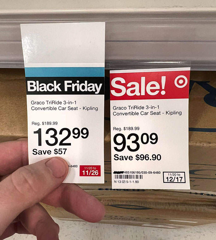 Two Vastly Different Prices And Both Starts On The Same Day