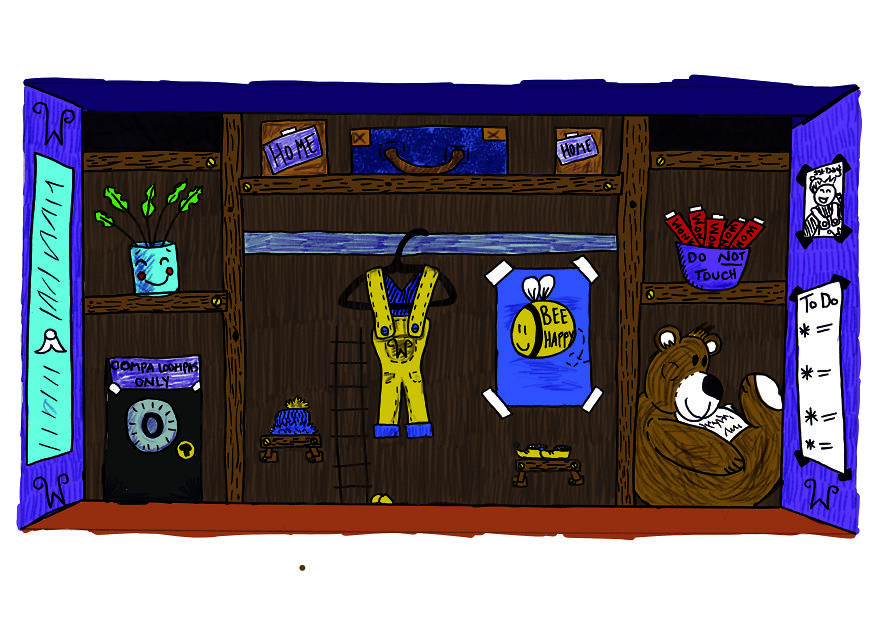 I Redesigned A Series Of Children's Book Covers And Endpapers Using My Whimsical Style (8 Pics)