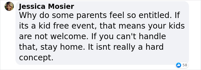 "I Strictly Said No Kids": Wedding Guest Ignores No Kids Rule, Is Offended When She's Kicked Out "I Strictly Said No Kids": Wedding Guest Ignores No Kids Rule, Is Offended When She's Kicked Out