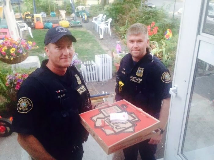Pizza Guy Involved In Car Crash, Police Finish Pizza Delivery