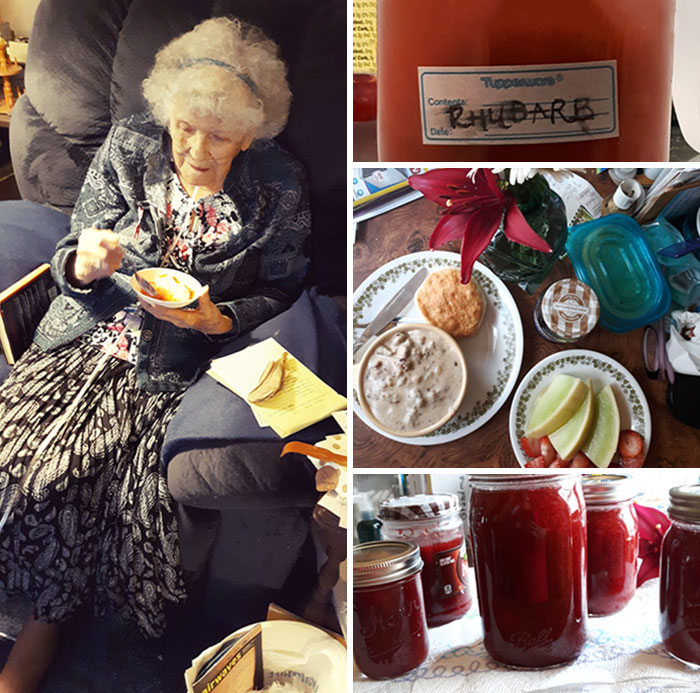 My 97-Year-Old Grandma Doesn't Cook Anymore, So I Make Her Sweet Treats, Jams, Tarts, And Breakfast In Bed Almost Every Day