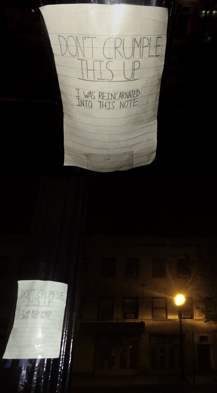 Street Artist Posts Notes All Over NYC (10 Pics)