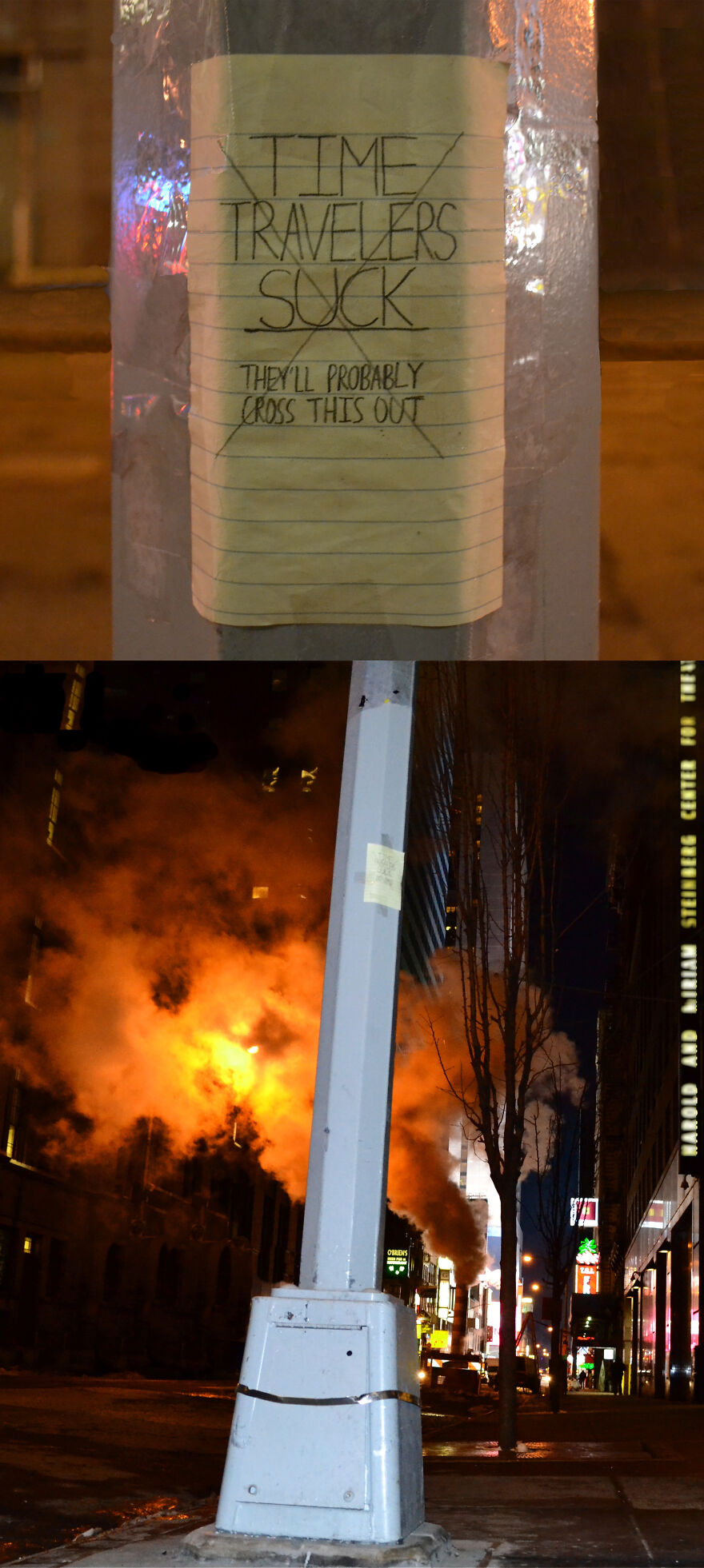 Street Artist Posts Notes All Over NYC (10 Pics)