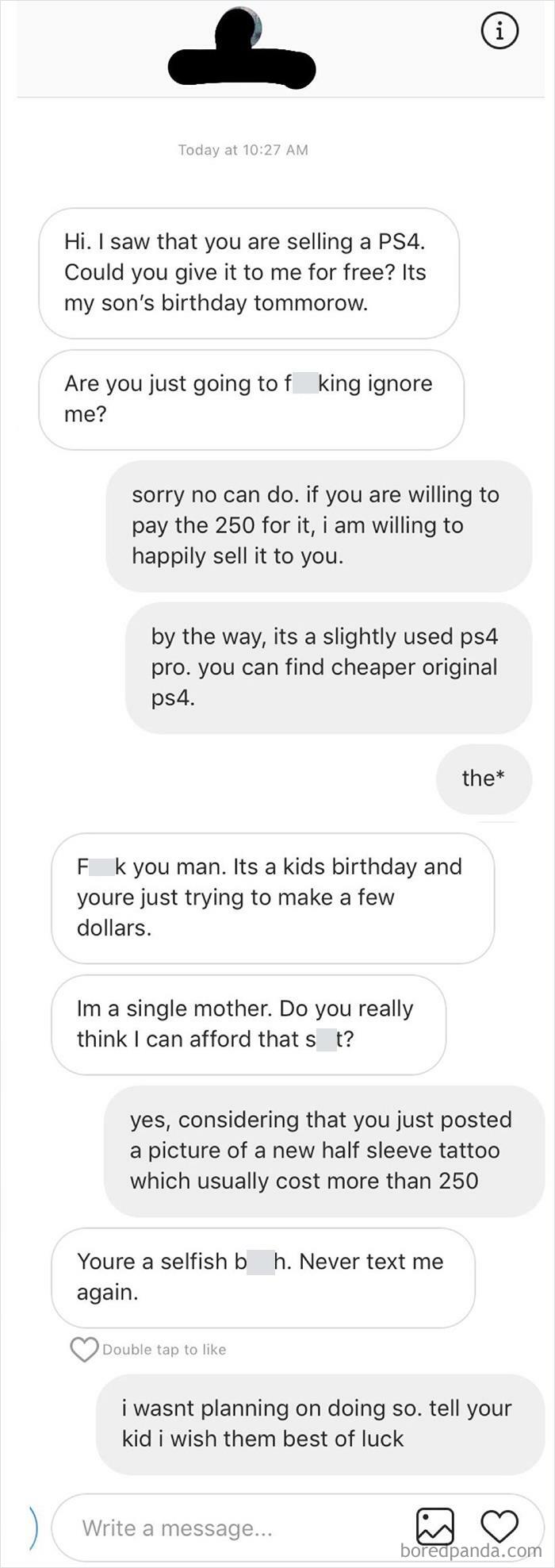 I Can Buy Things That Aren’t Too Useful For Myself, But When I Need A Gift For My Kid, I Want Someone Else To Pay For It