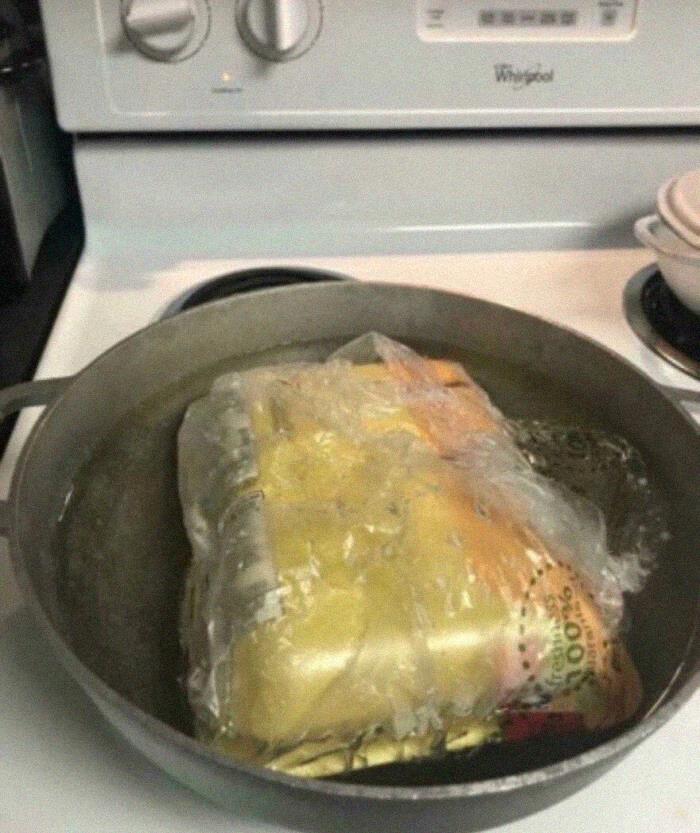 Asked My Sister To Boil Chicken And This Is What I Came Home To