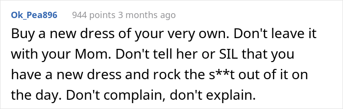 Woman Gets Called A “Psycho” For Uninviting Her SIL From Her Wedding As She Tried On Her Wedding Dress And Accidentally Ruined It