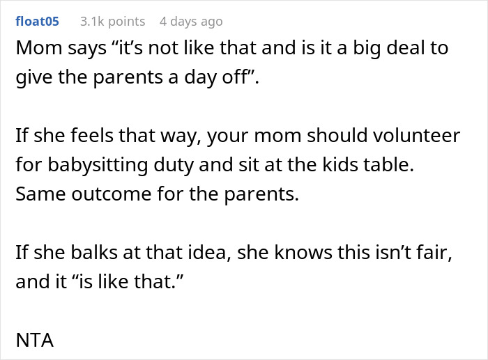 Woman Is Sick Of Having To Watch Her Cousins’ Children At Thanksgiving Gatherings, Decides To Spend It At Her Boyfriend’s Woman Is Sick Of Having To Watch Her Cousins’ Children At Thanksgiving Gatherings, Decides To Spend It At Her Boyfriend’s