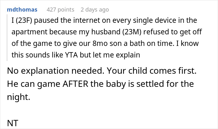 "He Wants A Divorce": Gamer Husband Lashes Out At Wife For Pausing His Game So He Would Bathe The Baby "He Wants A Divorce": Gamer Husband Lashes Out At Wife For Pausing His Game So He Would Bathe The Baby