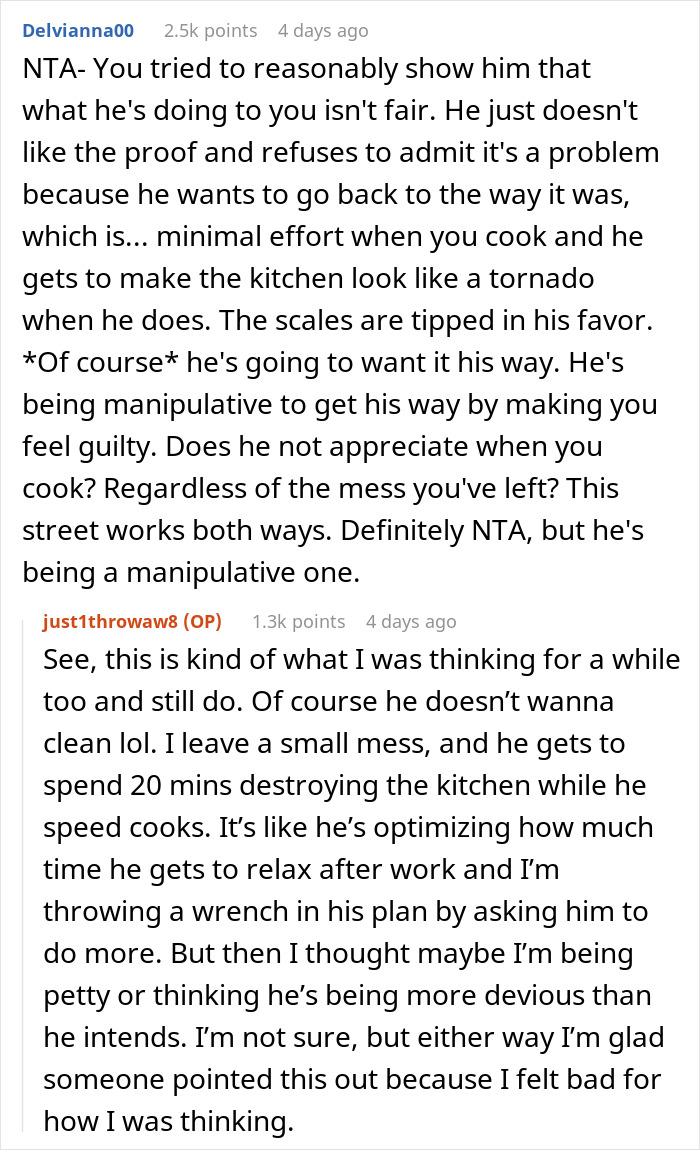 Husband Thinks His Wife’s Being Unreasonable When She Blames Him For The Mess In The Kitchen, She Then Shows Him The Proof