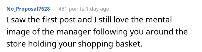 Customer Realizes Store Manager Is Shouting At Them, Mistaking Them For An Employee, Decides To Teach Them A Lesson Customer Realizes Store Manager Is Shouting At Them, Mistaking Them For An Employee, Decides To Teach Them A Lesson