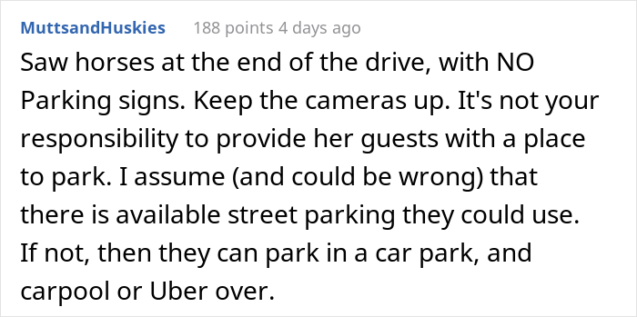 Karen Leaves A Note Saying That Her Guests Will Park In This Woman's Driveway, But She's Not Having It Karen Leaves A Note Saying That Her Guests Will Park In This Woman's Driveway, But She's Not Having It