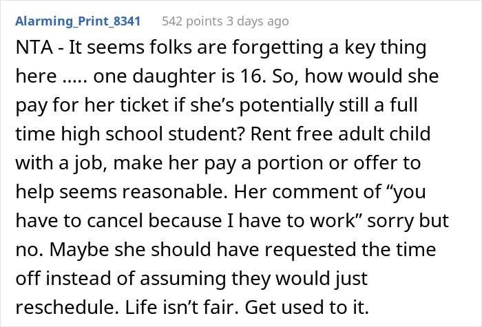 "Kate Was Absolutely Terrible In Her Teenager Years": Dad Doesn't Pay For His 23 Y.O. Daughter’s Plane Ticket But Covers The Younger Daughter’s Ticket "Kate Was Absolutely Terrible In Her Teenager Years": Dad Doesn't Pay For His 23 Y.O. Daughter’s Plane Ticket But Covers The Younger Daughter’s Ticket