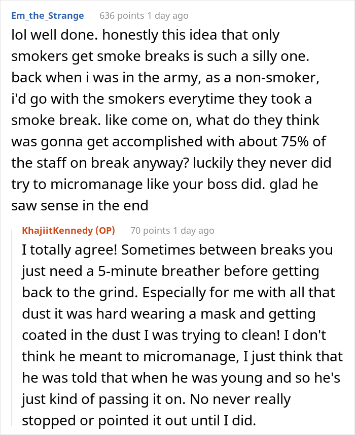 The Internet Applauds This Non-Smoker For Winning An Extra Break By 'Technically' Smoking The Internet Applauds This Non-Smoker For Winning An Extra Break By 'Technically' Smoking