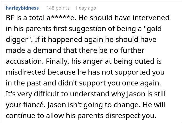 "I Snapped": Fiancé's Family Implies That This Woman Is A Gold Digger, So She "Exposes" His Unemployment At The Dinner Table "I Snapped": Fiancé's Family Implies That This Woman Is A Gold Digger, So She "Exposes" His Unemployment At The Dinner Table