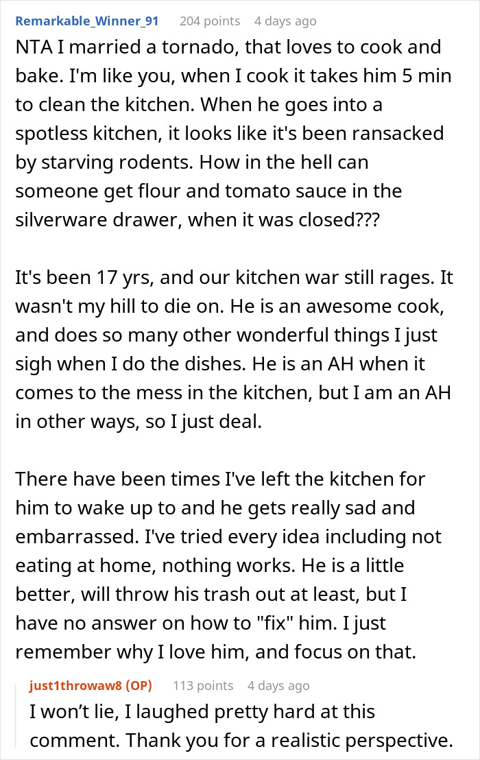 Husband Thinks His Wife’s Being Unreasonable When She Blames Him For The Mess In The Kitchen, She Then Shows Him The Proof