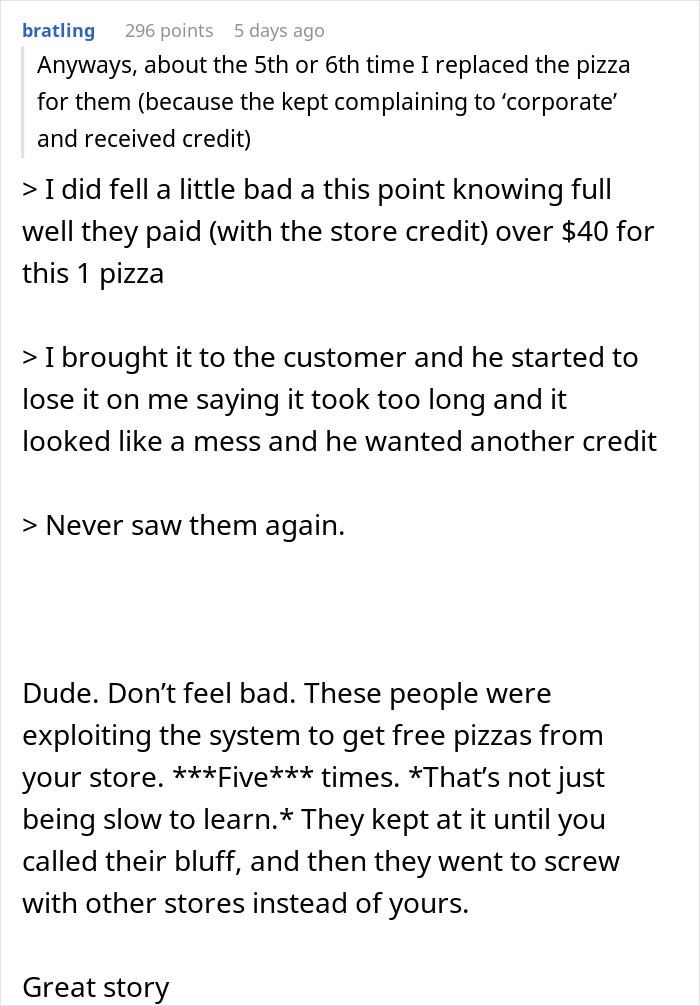 Pizza Maker Tries To Explain To Couple That They Ordered Too Many Toppings And The Pizza Won’t Cook, They Insist And The Worker Maliciously Complies Pizza Maker Tries To Explain To Couple That They Ordered Too Many Toppings And The Pizza Won’t Cook, They Insist And The Worker Maliciously Complies