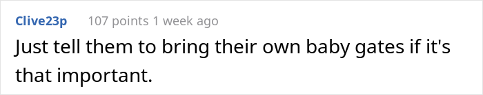 “They Will Simply Have To Keep An Eye On Their Kids”: Family Members Are Enraged At This Woman Who Refused To Childproof Her House For Their Kids “They Will Simply Have To Keep An Eye On Their Kids”: Family Members Are Enraged At This Woman Who Refused To Childproof Her House For Their Kids