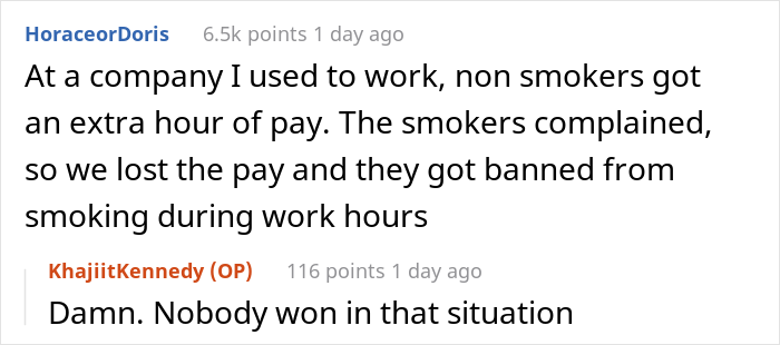 The Internet Applauds This Non-Smoker For Winning An Extra Break By 'Technically' Smoking The Internet Applauds This Non-Smoker For Winning An Extra Break By 'Technically' Smoking
