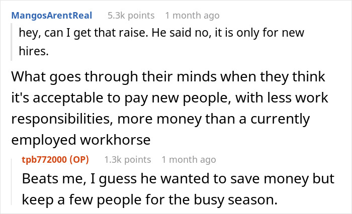“Only For New Hires? Fine”: Manager Decides To Hire People At A Higher Rate Than Long-Standing Employees Earn, Gets A Dose Of Malicious Compliance “Only For New Hires? Fine”: Manager Decides To Hire People At A Higher Rate Than Long-Standing Employees Earn, Gets A Dose Of Malicious Compliance