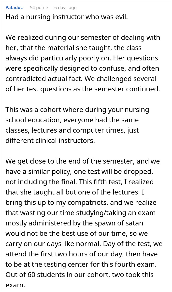 Professor Regrets His Grading System Policy After Student Maliciously Complies And Only Sends Him The Title Page For Their Assignment Professor Regrets His Grading System Policy After Student Maliciously Complies And Only Sends Him The Title Page For Their Assignment