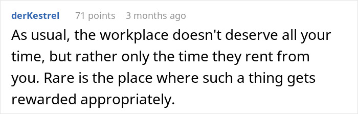 Worker Who Never Used Her Whole Break Gets Scolded For Coming 3 Minutes Late, Decides To Change The Habit Of Coming In Early Worker Who Never Used Her Whole Break Gets Scolded For Coming 3 Minutes Late, Decides To Change The Habit Of Coming In Early