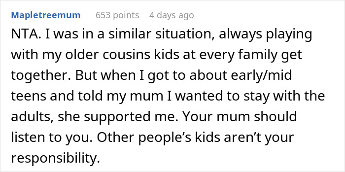 Woman Is Sick Of Having To Watch Her Cousins’ Children At Thanksgiving Gatherings, Decides To Spend It At Her Boyfriend’s Woman Is Sick Of Having To Watch Her Cousins’ Children At Thanksgiving Gatherings, Decides To Spend It At Her Boyfriend’s