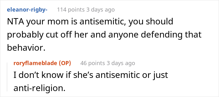 “I Took Her Key”: Mom Gets Banned From Her 24 Y.O. Daughter’s House For Purposefully “Sabotaging Her Kosher Kitchen” “I Took Her Key”: Mom Gets Banned From Her 24 Y.O. Daughter’s House For Purposefully “Sabotaging Her Kosher Kitchen”