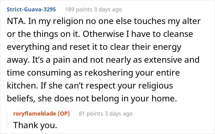 “I Took Her Key”: Mom Gets Banned From Her 24 Y.O. Daughter’s House For Purposefully “Sabotaging Her Kosher Kitchen” “I Took Her Key”: Mom Gets Banned From Her 24 Y.O. Daughter’s House For Purposefully “Sabotaging Her Kosher Kitchen”