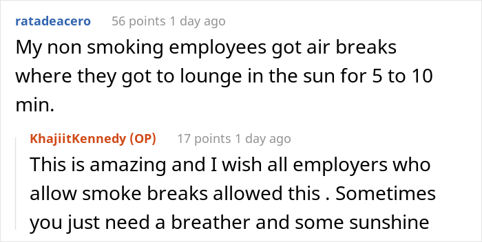 The Internet Applauds This Non-Smoker For Winning An Extra Break By 'Technically' Smoking The Internet Applauds This Non-Smoker For Winning An Extra Break By 'Technically' Smoking