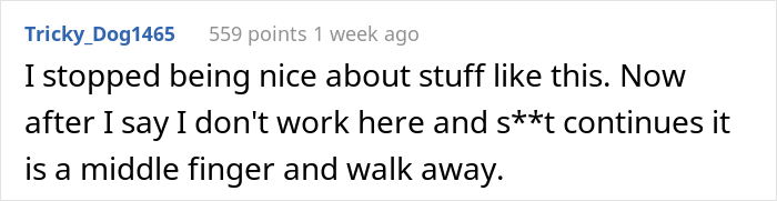 "I'm Going To Report You To A Manager!": 'Old White Lady' Mistakes Customer For An Employee, Gets Mocked Instead "I'm Going To Report You To A Manager!": 'Old White Lady' Mistakes Customer For An Employee, Gets Mocked Instead