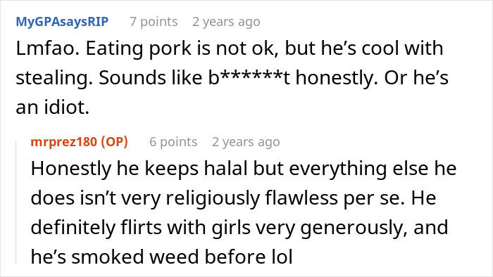 Student Has Had Enough Of His Muslim Friend Stealing His Fries, So He Orders Bacon On Them Without Telling Him Anything Student Has Had Enough Of His Muslim Friend Stealing His Fries, So He Orders Bacon On Them Without Telling Him Anything