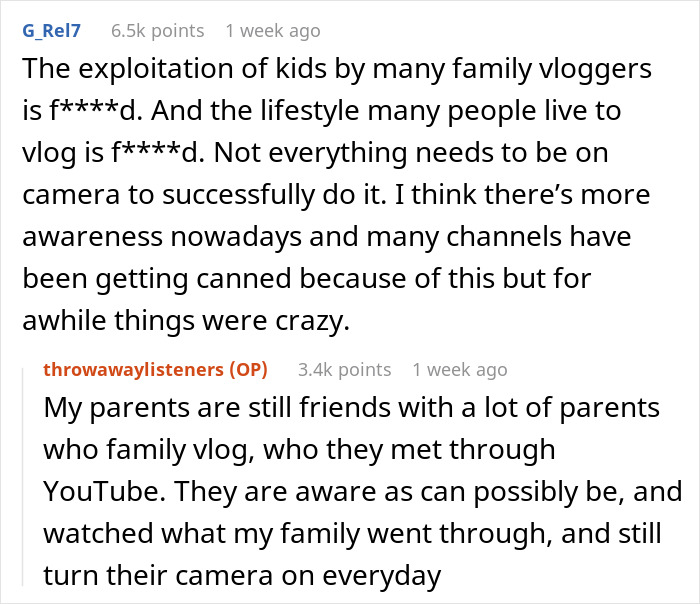 Child Of Family Vloggers Of 7 Years Reveals How It Ruined Her Life In A Raw And Honest Post Child Of Family Vloggers Of 7 Years Reveals How It Ruined Her Life In A Raw And Honest Post