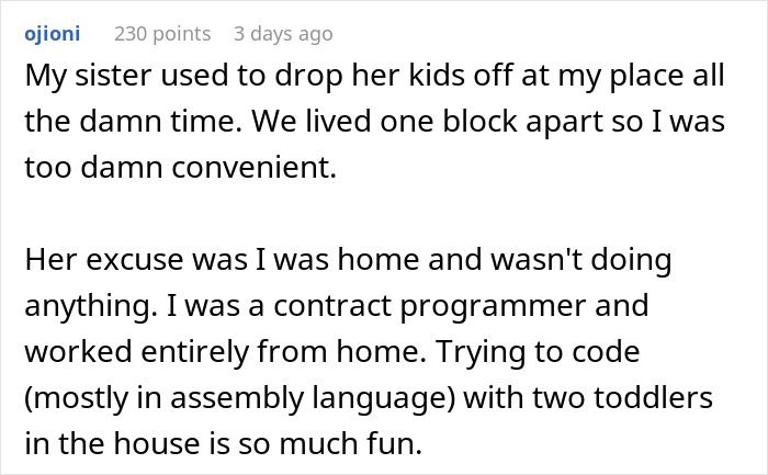 "My Aunt Sees The Can And Starts Screaming": Man Sick And Tired Of Always Having To Babysit Relatives At Family Events, Solves The Problem "My Aunt Sees The Can And Starts Screaming": Man Sick And Tired Of Always Having To Babysit Relatives At Family Events, Solves The Problem