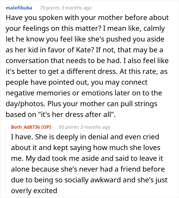 Woman Gets Called A “Psycho” For Uninviting Her SIL From Her Wedding As She Tried On Her Wedding Dress And Accidentally Ruined It