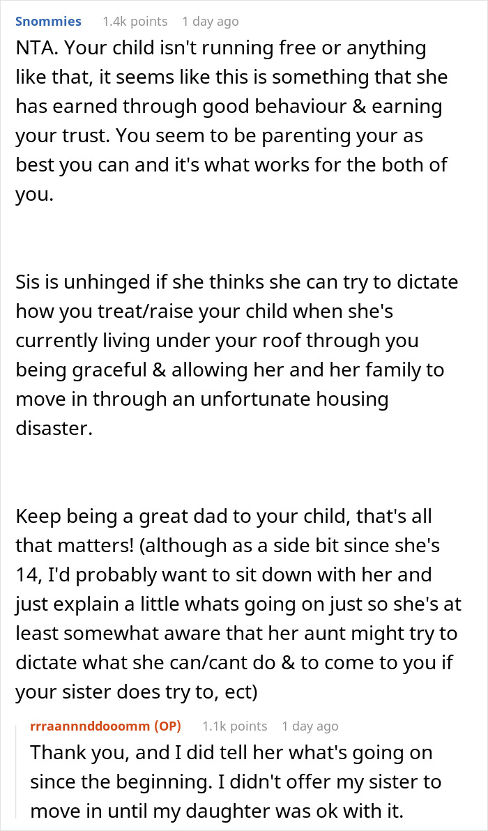 “Even The 16-Year-Old Has A 9 PM Bedtime”: Woman Keeps Criticizing Brother’s Parenting Style While Living In His House, Almost Gets Kicked Out “Even The 16-Year-Old Has A 9 PM Bedtime”: Woman Keeps Criticizing Brother’s Parenting Style While Living In His House, Almost Gets Kicked Out