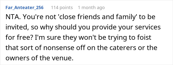 “We’ve Spent Close To $2,000 On All The Materials”: Relatives Invoice Bride After Finding Out They Weren’t Invited To The Wedding “We’ve Spent Close To $2,000 On All The Materials”: Relatives Invoice Bride After Finding Out They Weren’t Invited To The Wedding