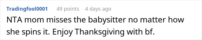 Woman Is Sick Of Having To Watch Her Cousins’ Children At Thanksgiving Gatherings, Decides To Spend It At Her Boyfriend’s Woman Is Sick Of Having To Watch Her Cousins’ Children At Thanksgiving Gatherings, Decides To Spend It At Her Boyfriend’s