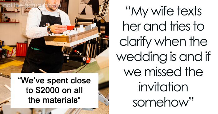 “We’ve Spent Close To $2,000 On All The Materials”: Relatives Invoice Bride After Finding Out They Weren’t Invited To The Wedding