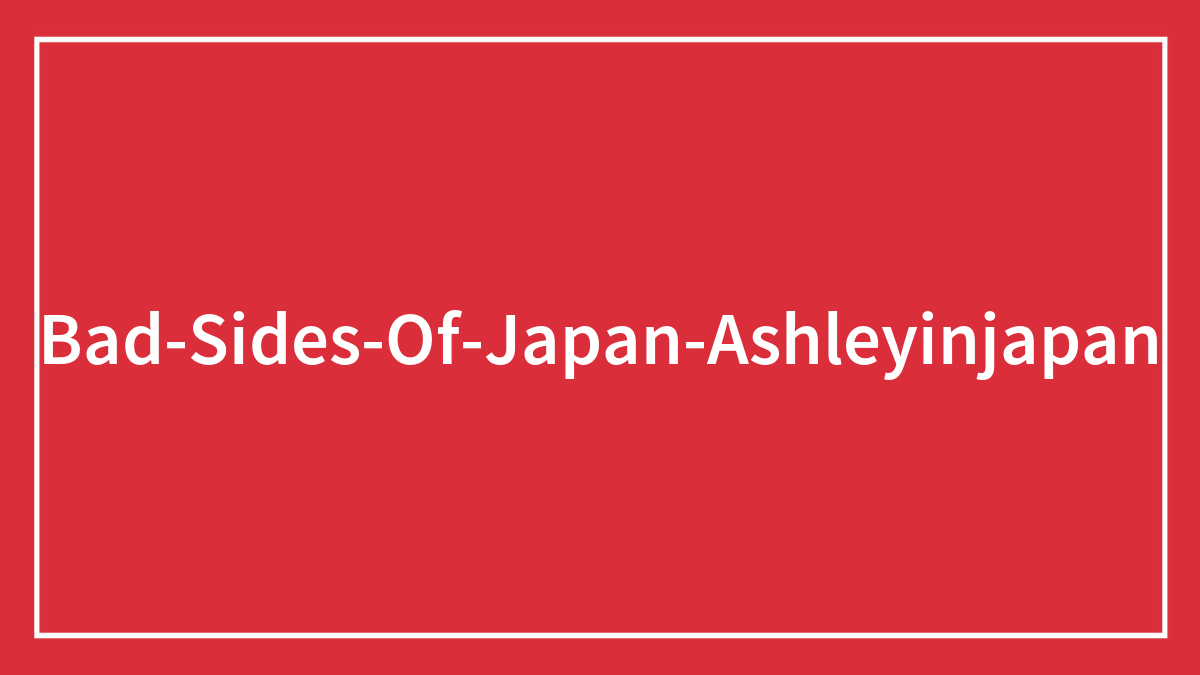 “Please Don’t Romanticize Japan”: Person Living In Tokyo Exposes The Dark Aspects Of Japanese Culture