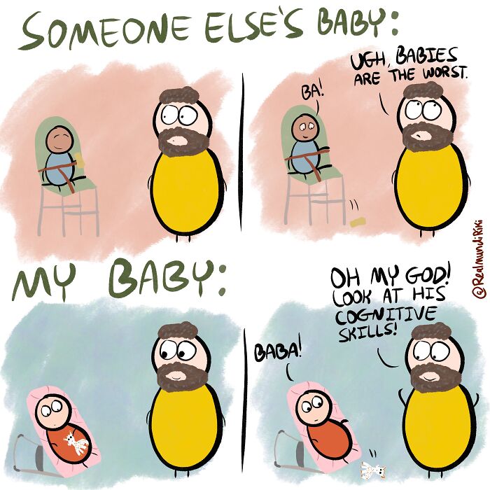 I Recently Became A Dad And Made 14 Comics About What That Means